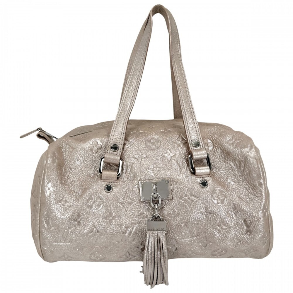 Louis Vuitton handbag for women, Monogram Shimmer Comet tote bag, metallic, L...
